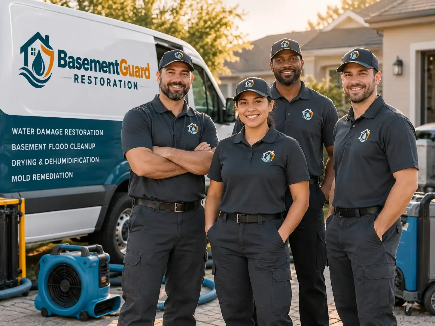 Basement Water Damage Restoration company in Mcqueeney, TX